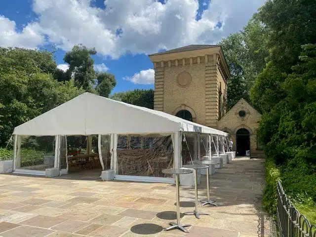 Battersea wedding exterior