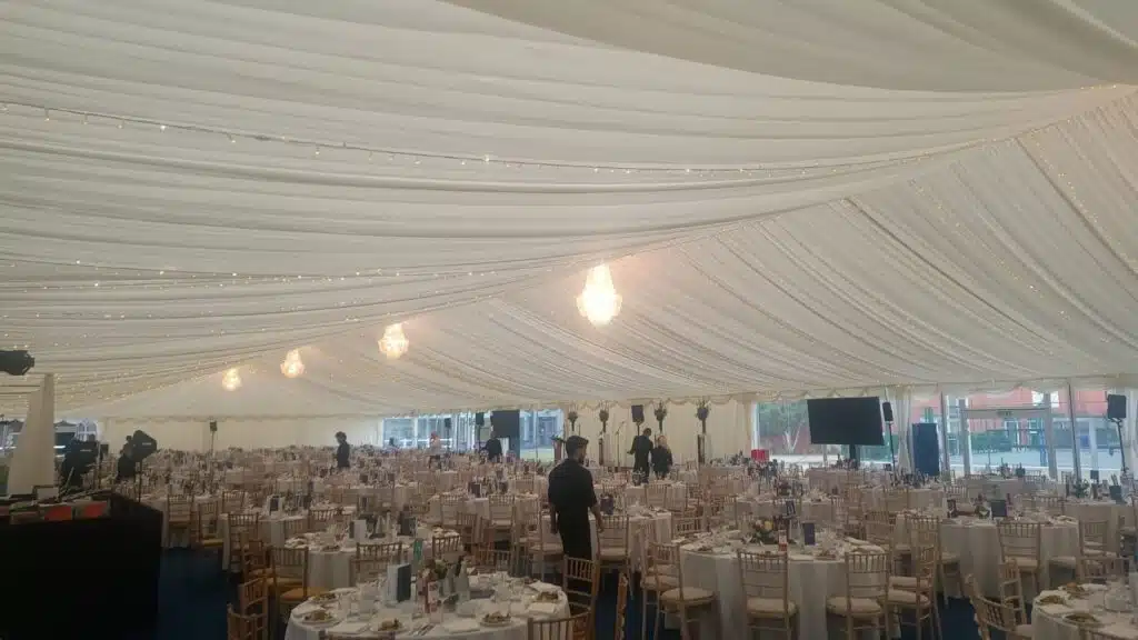 School dining marquee