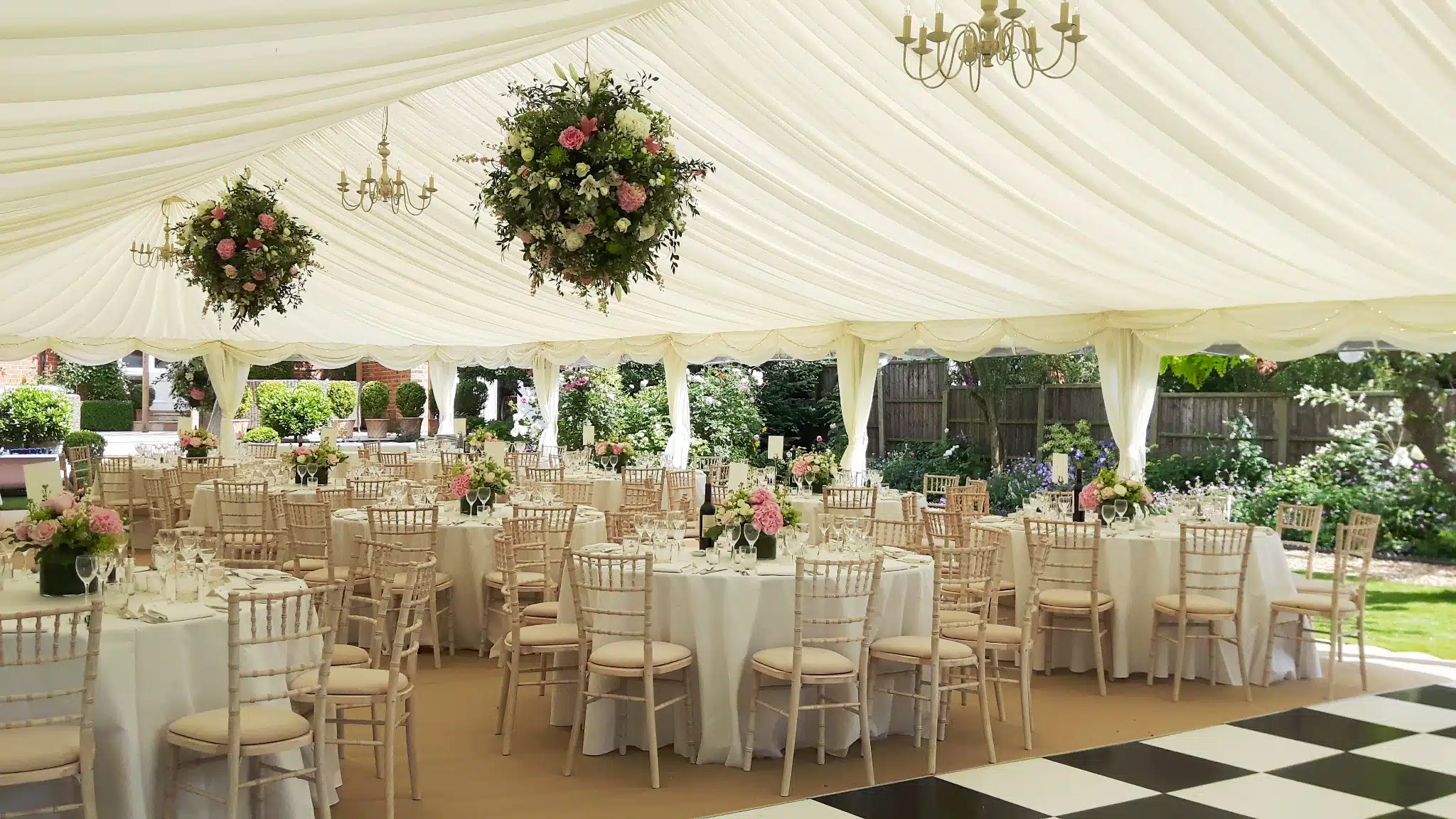 Wedding marquee
