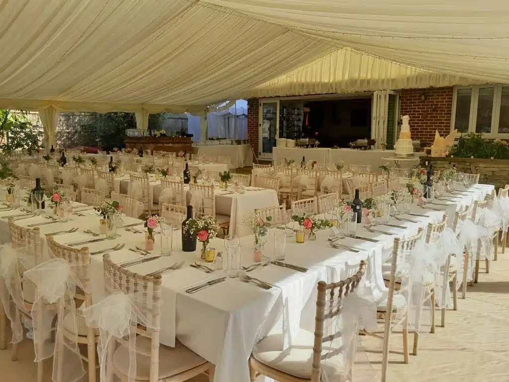 Wedding marquee hire